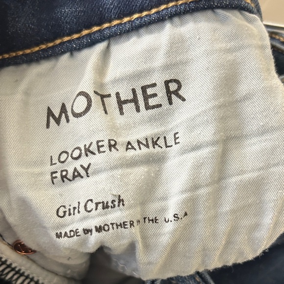 MOTHER Dark Blue Flare Jeans - Picture 3 of 9